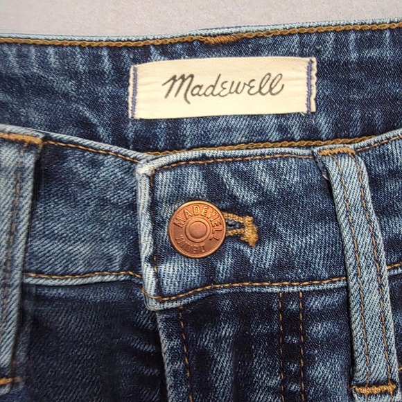 Madewell The Curvy Perfect Vintage Jean 26P Petite High Rise Tapered Medium Wash - Picture 4 of 12